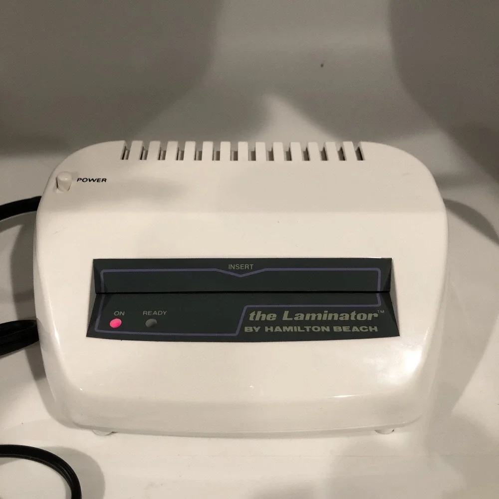 Hamilton Beach 470W The Laminator Tested With 8 Sleeves